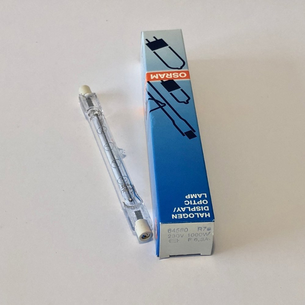 لامپ مدادی 220 ولت 1000 وات اسرام مدل 64580 پایه R7s